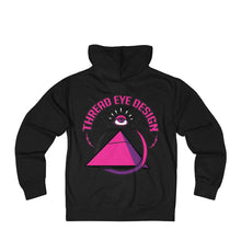 TED Pink - Unisex French Terry Zip Hoodie