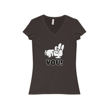 Women's Jersey Short Sleeve V-Neck Tee