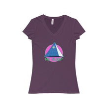 Women's Jersey Short Sleeve V-Neck Tee