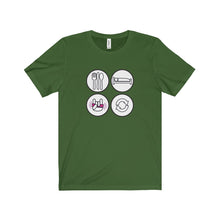 Eat Sleep Rave Repeat - Unisex Jersey Short Sleeve Tee