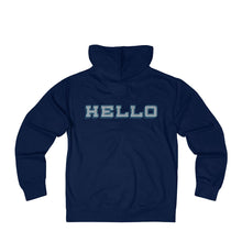 Hello - Unisex French Terry Zip Hoodie hello