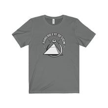 Thread Eye Design Black & White - Unisex Jersey Short Sleeve Tee