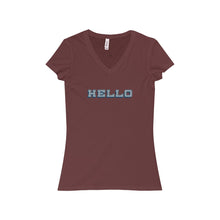 Women's Jersey Short Sleeve V-Neck Tee