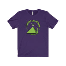 Thread Eye Design Green - Unisex Jersey Short Sleeve Tee
