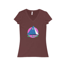 Women's Jersey Short Sleeve V-Neck Tee