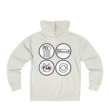 Eat Sleep Rave Repeat - Unisex French Terry Zip Hoodie EatSleep
