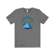 Thread Eye Design Blue - Unisex Jersey Short Sleeve Tee
