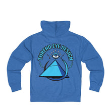 TED Blue - Unisex French Terry Zip Hoodie