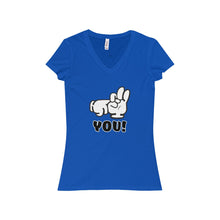 Women's Jersey Short Sleeve V-Neck Tee