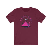 Thread Eye Design Purple - Unisex Jersey Short Sleeve Tee