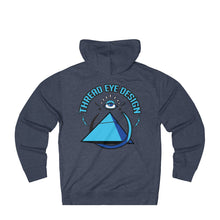 TED Blue - Unisex French Terry Hoodie Blue