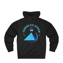 TED Blue - Unisex French Terry Hoodie Blue