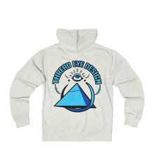 TED Blue - Unisex French Terry Zip Hoodie