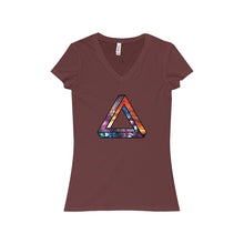 Women's Jersey Short Sleeve V-Neck Tee