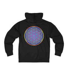 Flower of Life - Unisex French Terry Zip Hoodie Flower of Life
