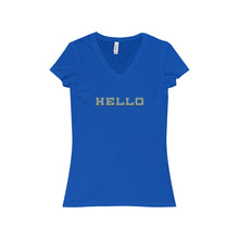 Women's Jersey Short Sleeve V-Neck Tee