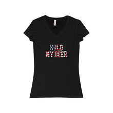 Women's Jersey Short Sleeve V-Neck Tee