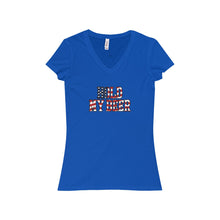 Women's Jersey Short Sleeve V-Neck Tee