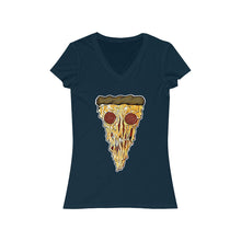 Zahmbie V - Women's Jersey Short Sleeve V-Neck Tee