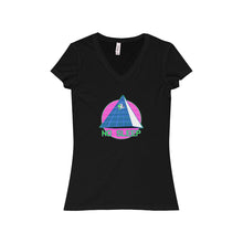 Women's Jersey Short Sleeve V-Neck Tee