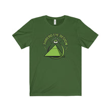 Thread Eye Design Green - Unisex Jersey Short Sleeve Tee