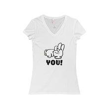 Women's Jersey Short Sleeve V-Neck Tee