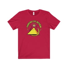 Thread Eye Design Gold - Unisex Jersey Short Sleeve Tee