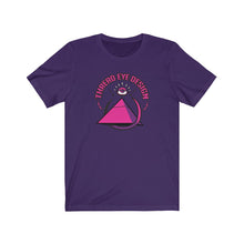 Thread Eye Design Purple - Unisex Jersey Short Sleeve Tee