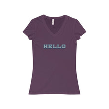 Women's Jersey Short Sleeve V-Neck Tee