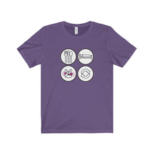 Eat Sleep Rave Repeat - Unisex Jersey Short Sleeve Tee