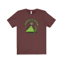 Thread Eye Design Green - Unisex Jersey Short Sleeve Tee