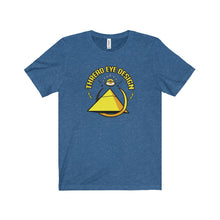 Thread Eye Design Gold - Unisex Jersey Short Sleeve Tee
