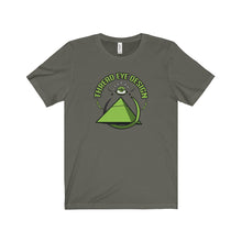 Thread Eye Design Green - Unisex Jersey Short Sleeve Tee