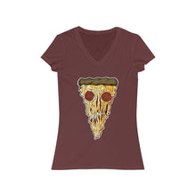 Zahmbie V - Women's Jersey Short Sleeve V-Neck Tee