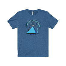 Thread Eye Design Blue - Unisex Jersey Short Sleeve Tee