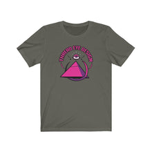 Thread Eye Design Purple - Unisex Jersey Short Sleeve Tee