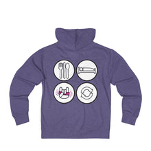 Eat Sleep Rave Repeat - Unisex French Terry Zip Hoodie EatSleep
