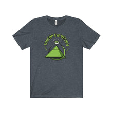 Thread Eye Design Green - Unisex Jersey Short Sleeve Tee