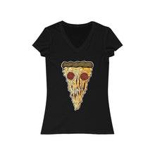 Zahmbie V - Women's Jersey Short Sleeve V-Neck Tee