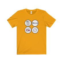 Eat Sleep Rave Repeat - Unisex Jersey Short Sleeve Tee
