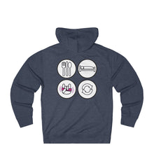 Eat Sleep Rave Repeat - Unisex French Terry Hoodie