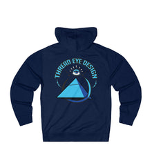 TED Blue - Unisex French Terry Hoodie Blue
