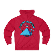 TED Blue - Unisex French Terry Hoodie Blue