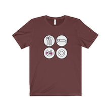 Eat Sleep Rave Repeat - Unisex Jersey Short Sleeve Tee