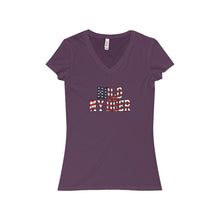 Women's Jersey Short Sleeve V-Neck Tee