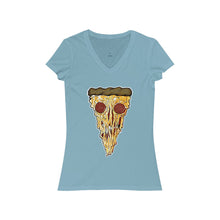 Zahmbie V - Women's Jersey Short Sleeve V-Neck Tee
