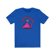 Thread Eye Design Purple - Unisex Jersey Short Sleeve Tee