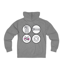 Eat Sleep Rave Repeat - Unisex French Terry Zip Hoodie EatSleep