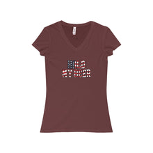 Women's Jersey Short Sleeve V-Neck Tee