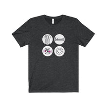 Eat Sleep Rave Repeat - Unisex Jersey Short Sleeve Tee